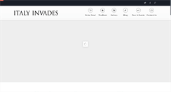 Desktop Screenshot of italyinvades.com